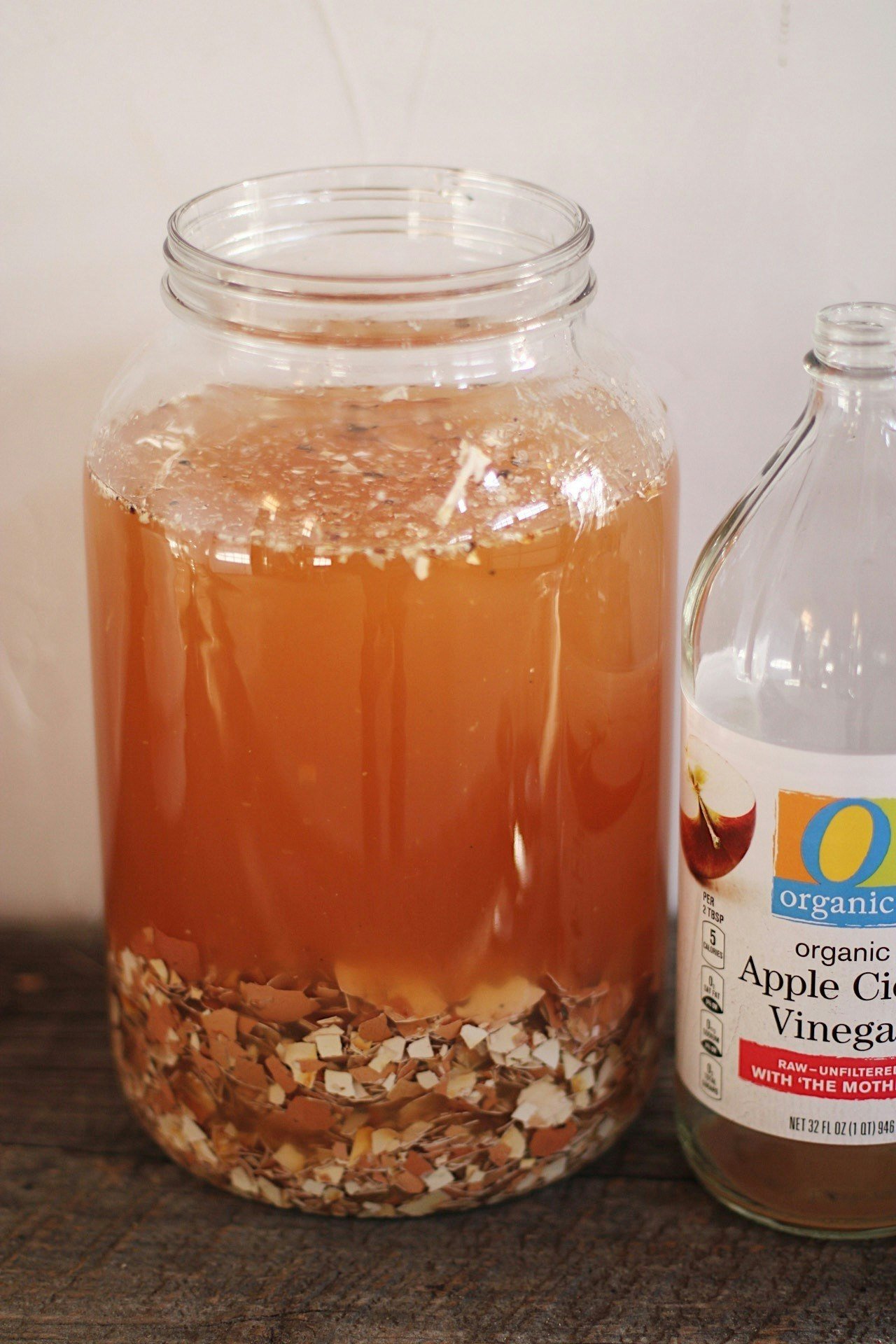 Making eggshell extract or WCA at Love 'n Fresh Flowers