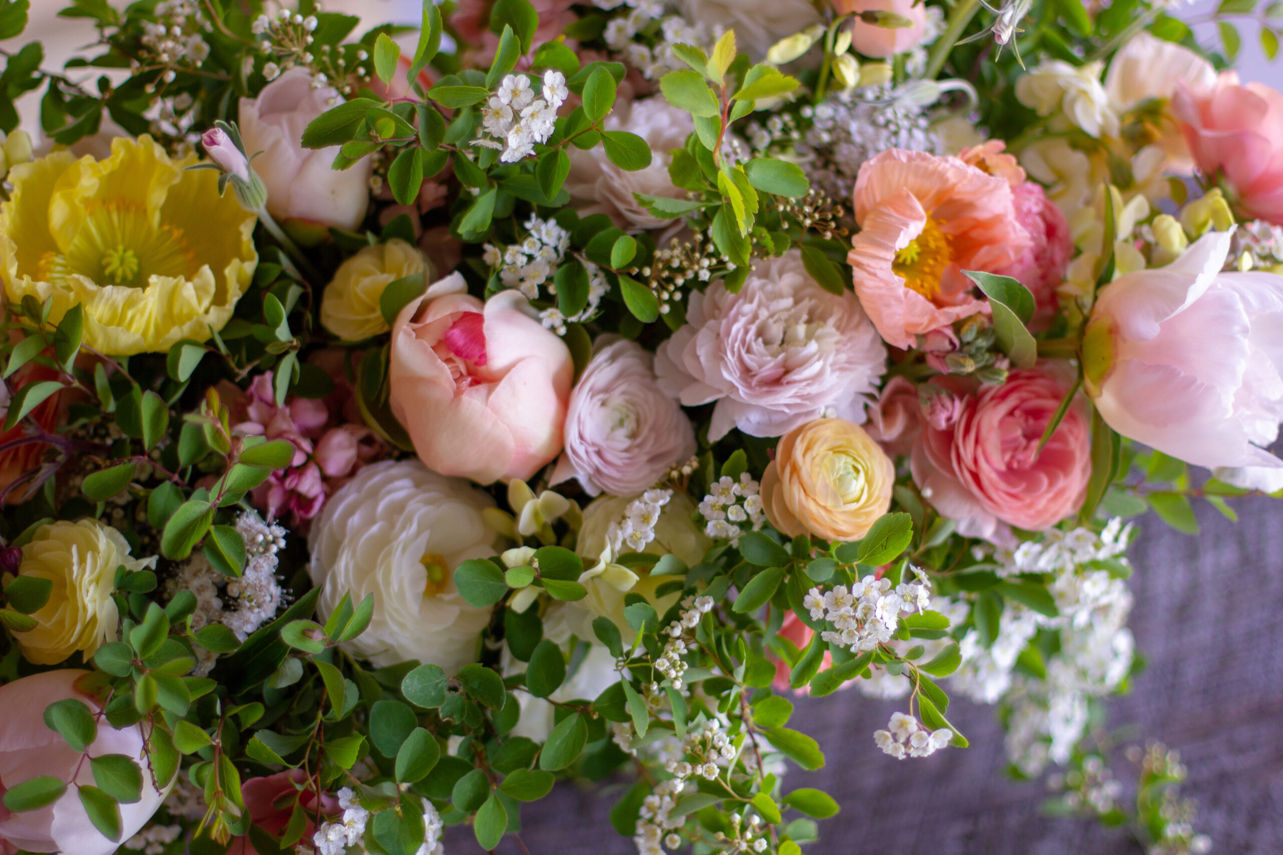 Sustainable wedding flower in Philadelphia by Love 'n Fresh Flowers. || Photo by Jennie Love